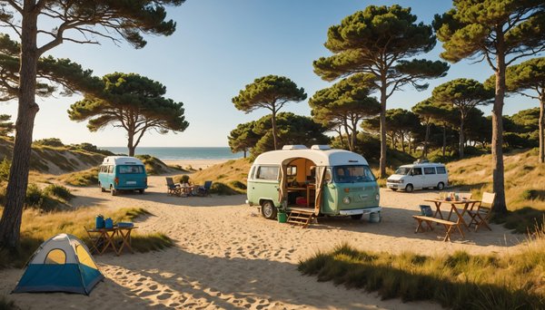 Vacances en camping près de l'océan en vendée